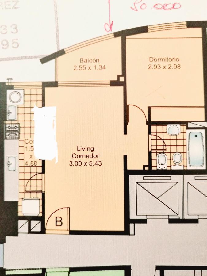 Petit Apartment En Avenida Belgrano Buenos Aires Eksteriør bilde
